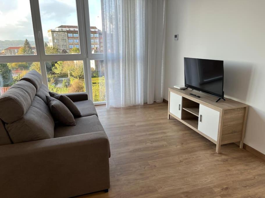 Apartamento Centrico Con Vistas Сантьяго-де-Компостела Екстер'єр фото